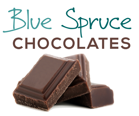 blue spruce chocolates